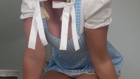 Giantess Halloween Special- giant creepy doll finds tiny