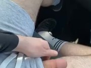 My friend keept looking at my dick | more on Onlyfans