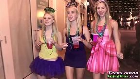 Party 18+ Teens facialized