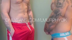 His mother's husband stretches his tight hole with a veiny BBC while she's at work