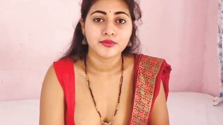 Indian Cougar Fucks Her Brother-In Law While Husband Is Away - Creampie Finish