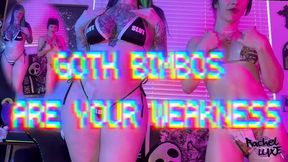 gooner edging challenge: tattooed goth bimbo joi edge forever