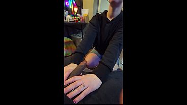 Hairy and cute PAWG gives BBC a sloppy BJ before BBC pumps her tight ASS