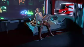 Sexy blonde rides cock in reverse cowgirl