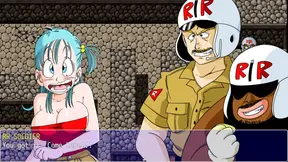 Bulma's thrilling adventure 1 - Bulma unleashes her hidden sex power on notorious Dragon Ball villains during her quest - All action scenes