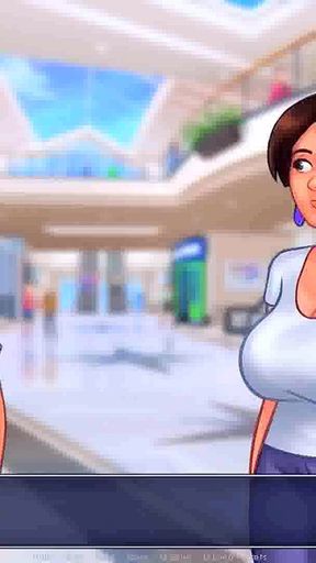 Summertime saga: hot sexy MILF with big milky tits ep 79