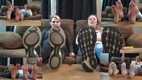 Sweaty Soles and Toes Unwind