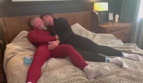 silver daddy fucking a hot guy