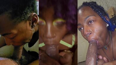 Cummin down her throat Compilation