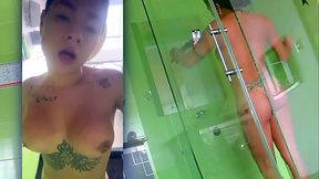 TS Angelique Monroe - My morning at the hotel