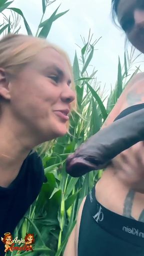 Wet, Wet, Wet Orgasm - Girls in the Cornfield