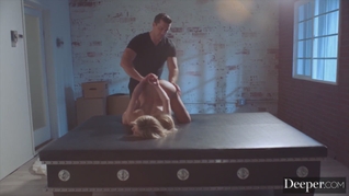 Deeper. Submissive bound Nicole has the most intense orgasm