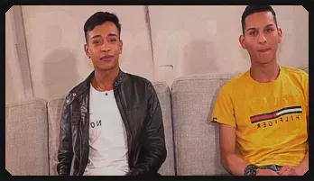 Blond Latino Twinks' Raw Threesome