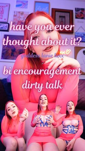 ♂️ Have You Ever Thought About It? (Bi Encouragement Dirty Talk) ♂️