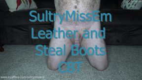 Leather and Steel Boot CBT