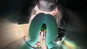 8K VR360 LINGLING's hip POV crushes dwarfs