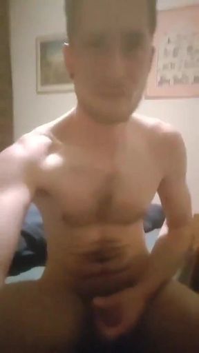 A Bit Hazey Verbal Dutch Jerking Big White Cock Without Dick Sauce