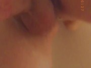 Sissy Relyks has sissygasm and soft cums hands free riding BWC dildo on snapchat
