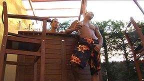 Young Hung Jock Drills His Muscular Lover Backdoor in the
