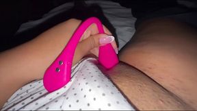 Watch me masturbate before going to work