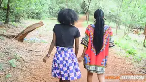 Skinny Zulu virgin neighbor eats out pussy