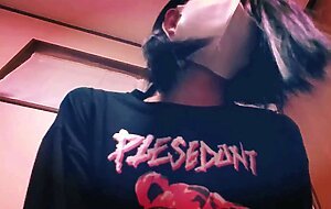 Crossdresser masturbate Facial cumshot Bukkake