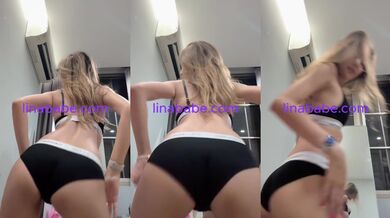 Small Hot Thai Stripping With Her Hot Pants Alone