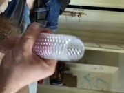 I try out a stroker, think i need a buddys cock fit in