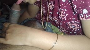 Malayali girl gives her husband's penis in her mouth
