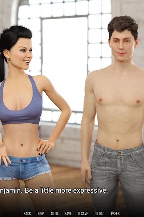 University of problems: sexy girl, erotic art ep 44