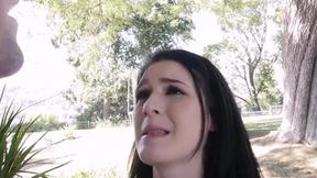 ”Ivy Aura gets a taste for ass fucking”