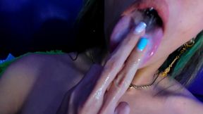 lesbian squirt show: finger fucking and tongue lashing nsfw