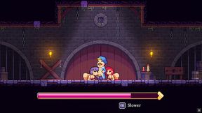 Scarlet Maiden [ Hentai game PornPlay ] Ep.9 hot threesome with the musician