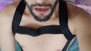 Young Latin Paisa`s Uncut Big Cock & Cockring: Fetish-filled Cumshot Awaits!