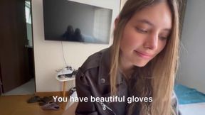 Two Women Enjoying Leather Fetish