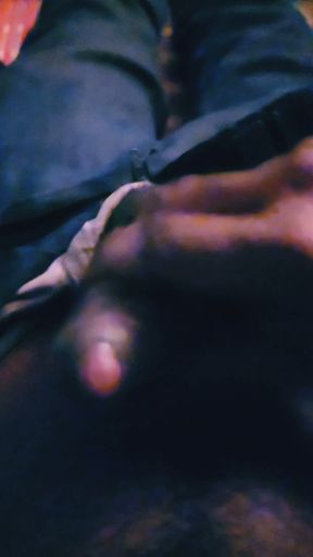 Solo masturbation after office