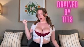 DRAINED BY TITS - Findom JOI by Sadistichoneyb/Miss Honey with Femdom POV, Big Tits, Cock Tease, Orgasm Control & Money Fetish