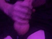 Mommy lets you squeeze her thicc thighs while she jerks precum out of her cock
