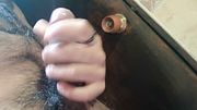 Amateur POV in bathroom real homemade