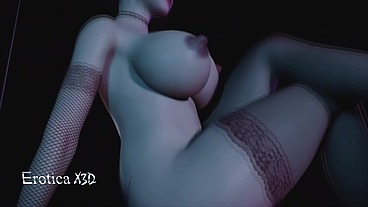 First she eats it, then she swallows his cock