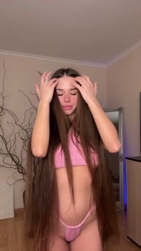 My LONG HAIR - Ukrainian Rapunzel