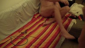 young medecin student´s examination at a pervert doctor