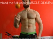 Alpha Musclegod Crushing Oranges! Vol. 01(Trailer 1)