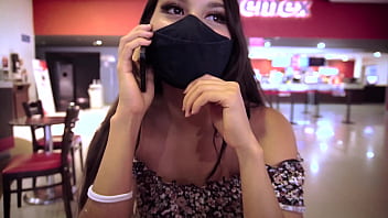 Disciplined girl gets caught messing around