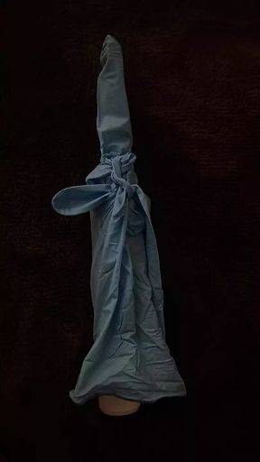 Jane loving her tooth brush