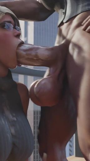 Amazonium Delicious Intense Blowjob Tasty Hot Ass Swallowing Cum Sweet Thirst for Hot Cock Pleasure Hardcore Sex