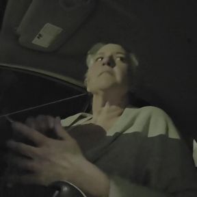 Friends Dirty Panties Make Me Gush in My Car as I Leave Her House Pt 1 of 2