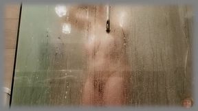Sultry, steamy orgasmic shower