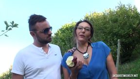 French Porn Scene Outdoor With Amateur Mature Lady