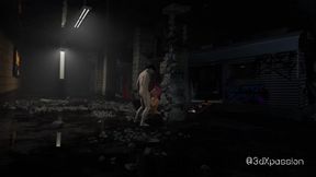 Sexy Slut Thacceq Gets Fucked Hard in Abandoned VR Subway - Deep Blowjob & Raw Pounding